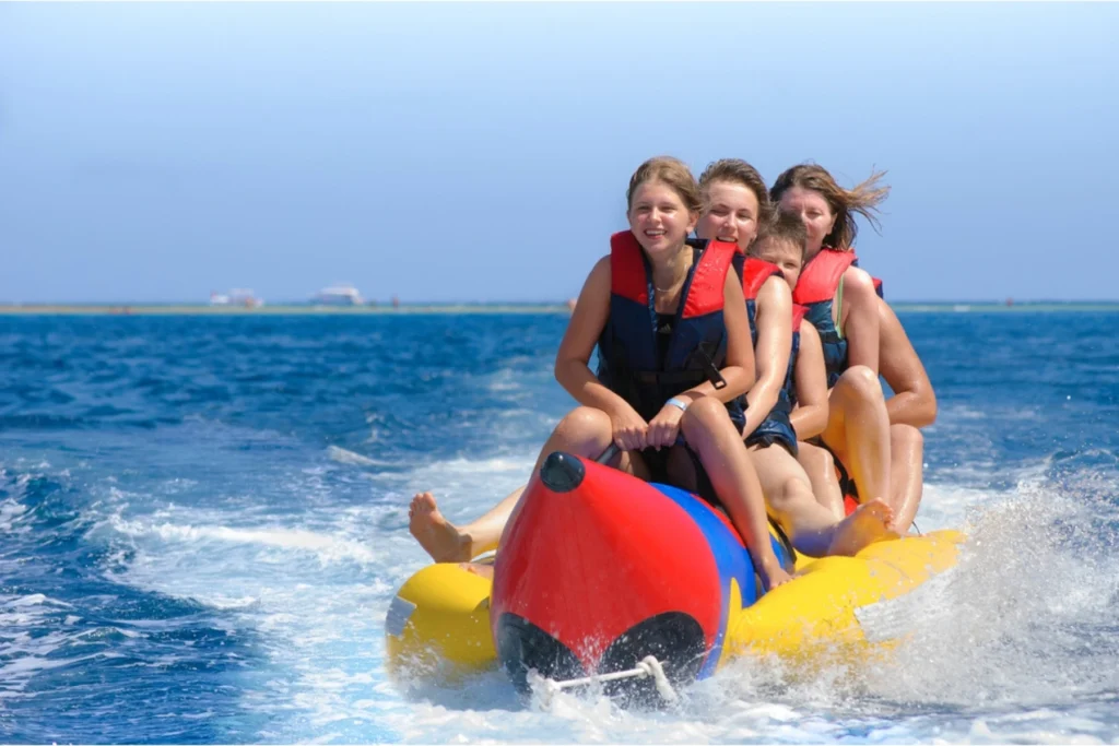 Banana Boat Ride In Dubai